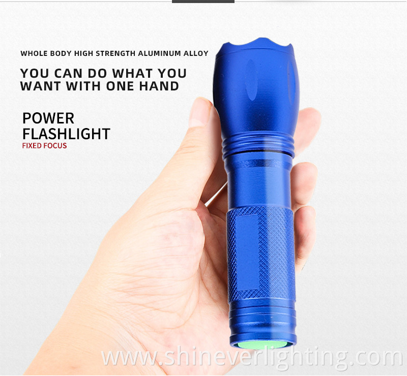 Portable Mini Tactical LED Flashlight